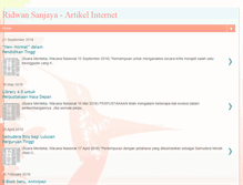 Tablet Screenshot of blogridwan.sanjaya.org